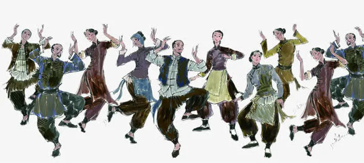 红高粱舞剧免抠