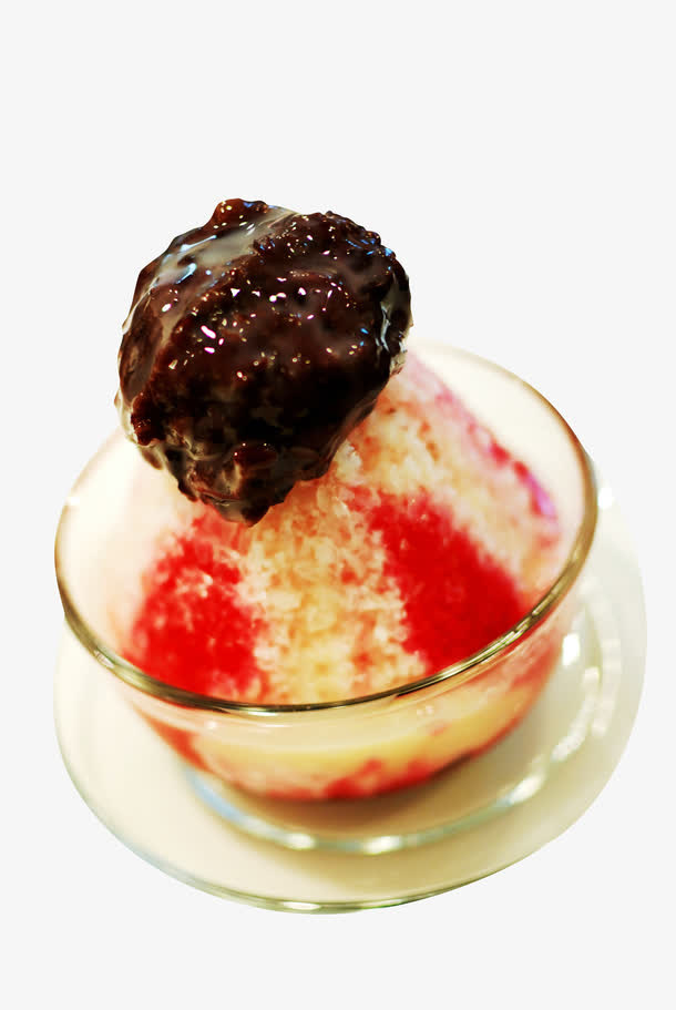 巧克力沙冰免抠