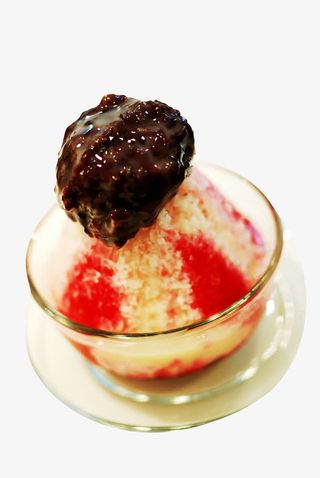 巧克力沙冰免抠