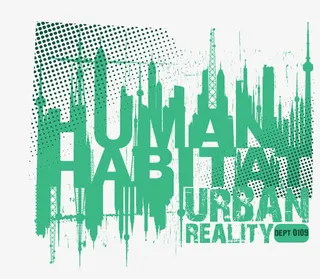 绿色漂浮音乐碎片免抠