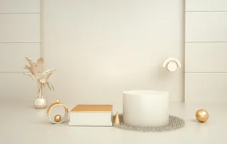 C4D光影场景背景高清