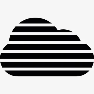 条纹的云图标免抠