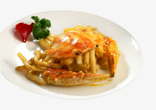 花蟹炒年糕免抠