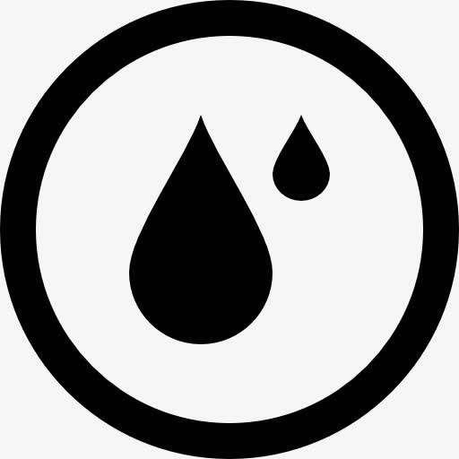 滴在一圈图标免抠
