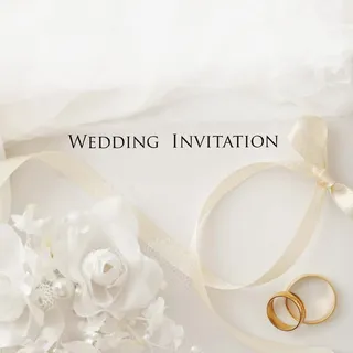 婚礼邀请卡免抠