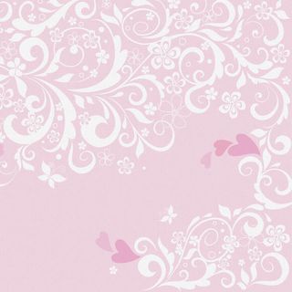 粉色植物花纹底纹免抠