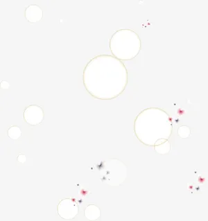白色圆点免抠