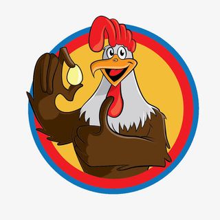 卡通鸡与鸡蛋图标免抠