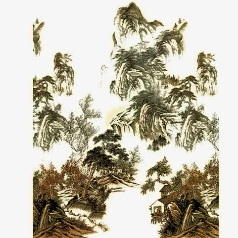 水墨画免抠