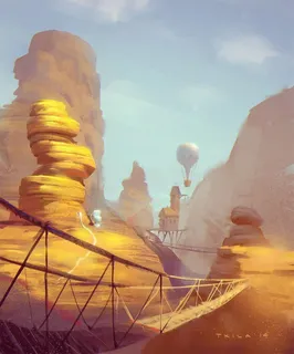 热气球异世界天空免抠