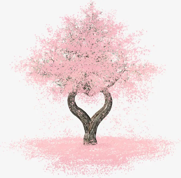 樱花树免抠