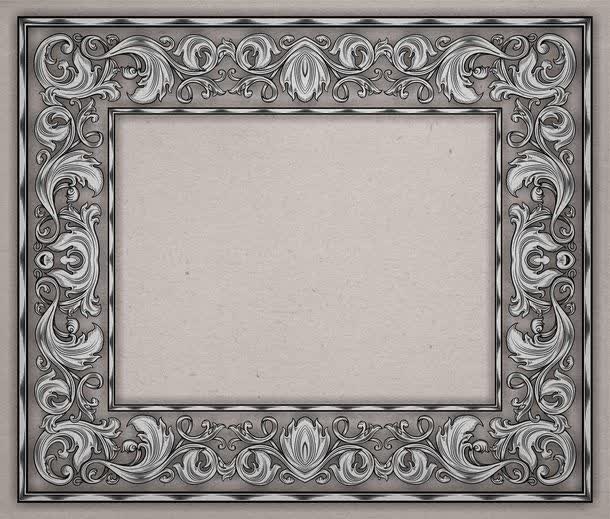 金属画框免抠