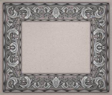 金属画框免抠