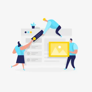 团队合作项目免抠