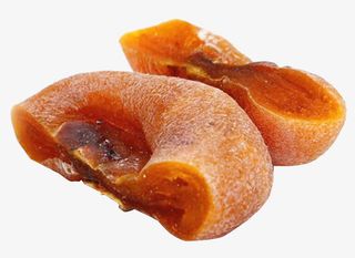 对半切的柿子饼免抠