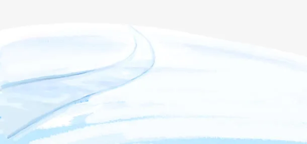 冬天冰山雪地场景免抠