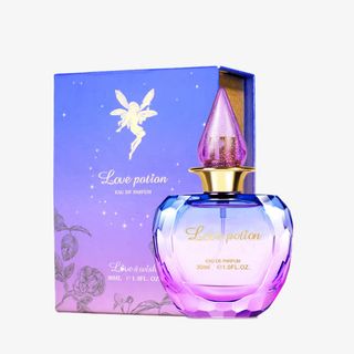 盒装金莎薰衣草女士香水免抠