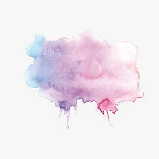 紫色彩色渐变笔触免抠 紫色彩色渐变笔触免抠