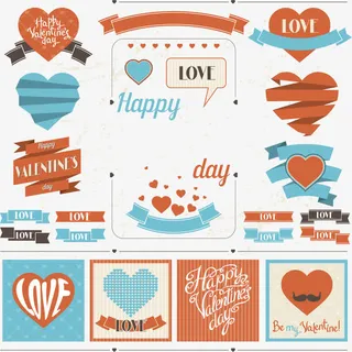 复古标签装饰免抠