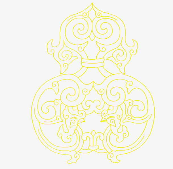 佛教元素矢量素材免抠