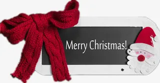 圣诞小卡片免抠