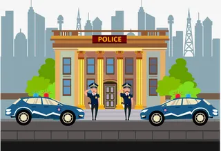 警察局警察免抠