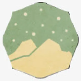 多边形图标山峦免抠