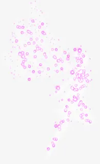 紫色闪光圆点七夕免抠