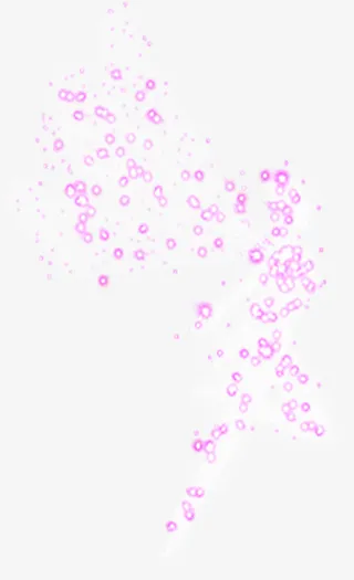 紫色闪光圆点七夕免抠