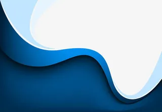 矢量蓝色边框免抠