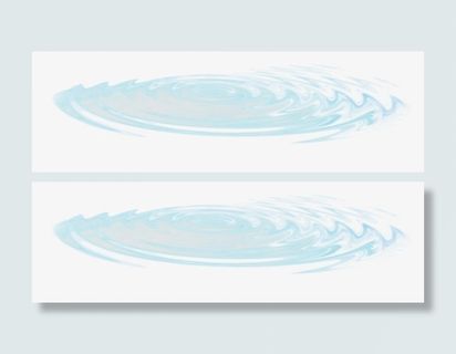 蓝色水旋涡免抠