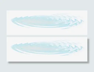 蓝色水旋涡免抠