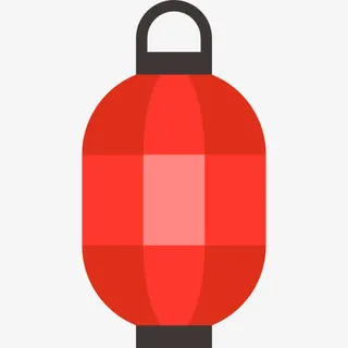 纸灯笼图标免抠