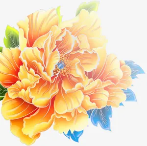 摄影手绘花朵节日效果免抠