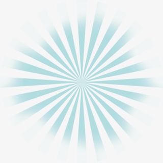 绿色清新光芒效果元素免抠