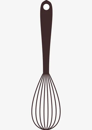 卡通简约清新风厨具装饰设计免抠