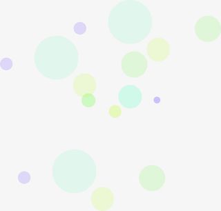 手绘爱心效果圆圈卡通免抠