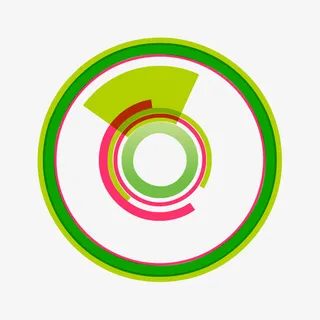 线条 圆形效果免抠