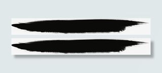 黑色中国风墨迹底纹装饰免抠