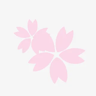 创意矢量清新花瓣花朵樱花素材免抠