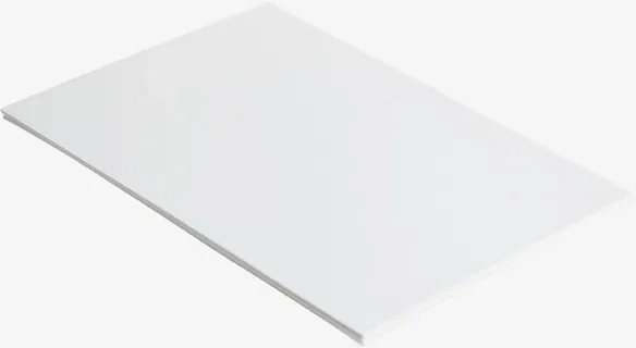 手绘白色简约纸张简单免抠