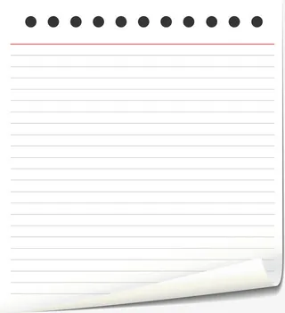 信纸左右翻页免抠