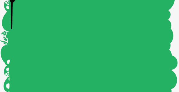 绿色清新游戏标签免抠