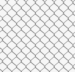 金属网状防护栏PNG免抠