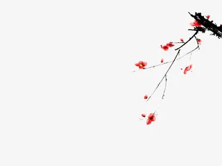 中国风梅花免抠