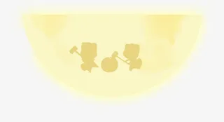 中秋主题三只松鼠海报免抠