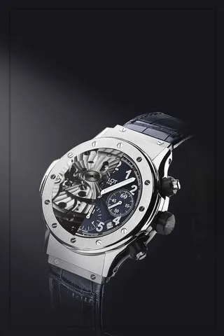 黑色简约时尚手表海报背景高清