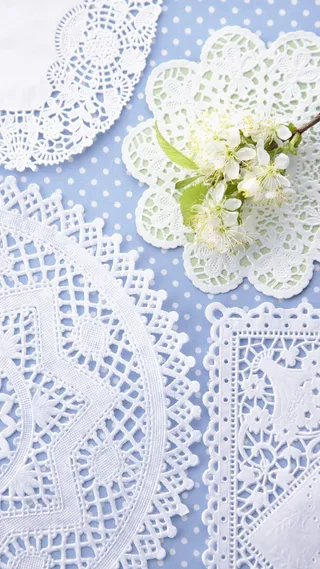 布艺桌布图案背景图高清