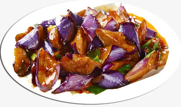 红烧茄子免抠