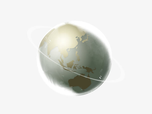 科技地球蓝色地球免抠